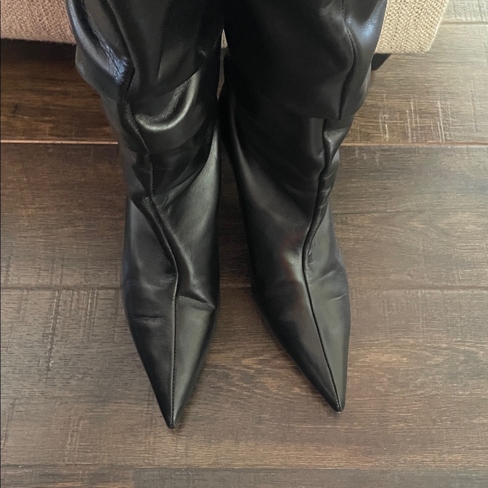 Zara Slouchy Boots